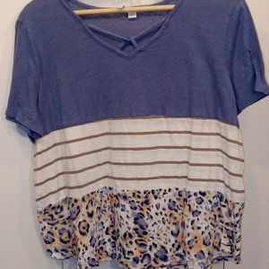 large cotton junior shirt